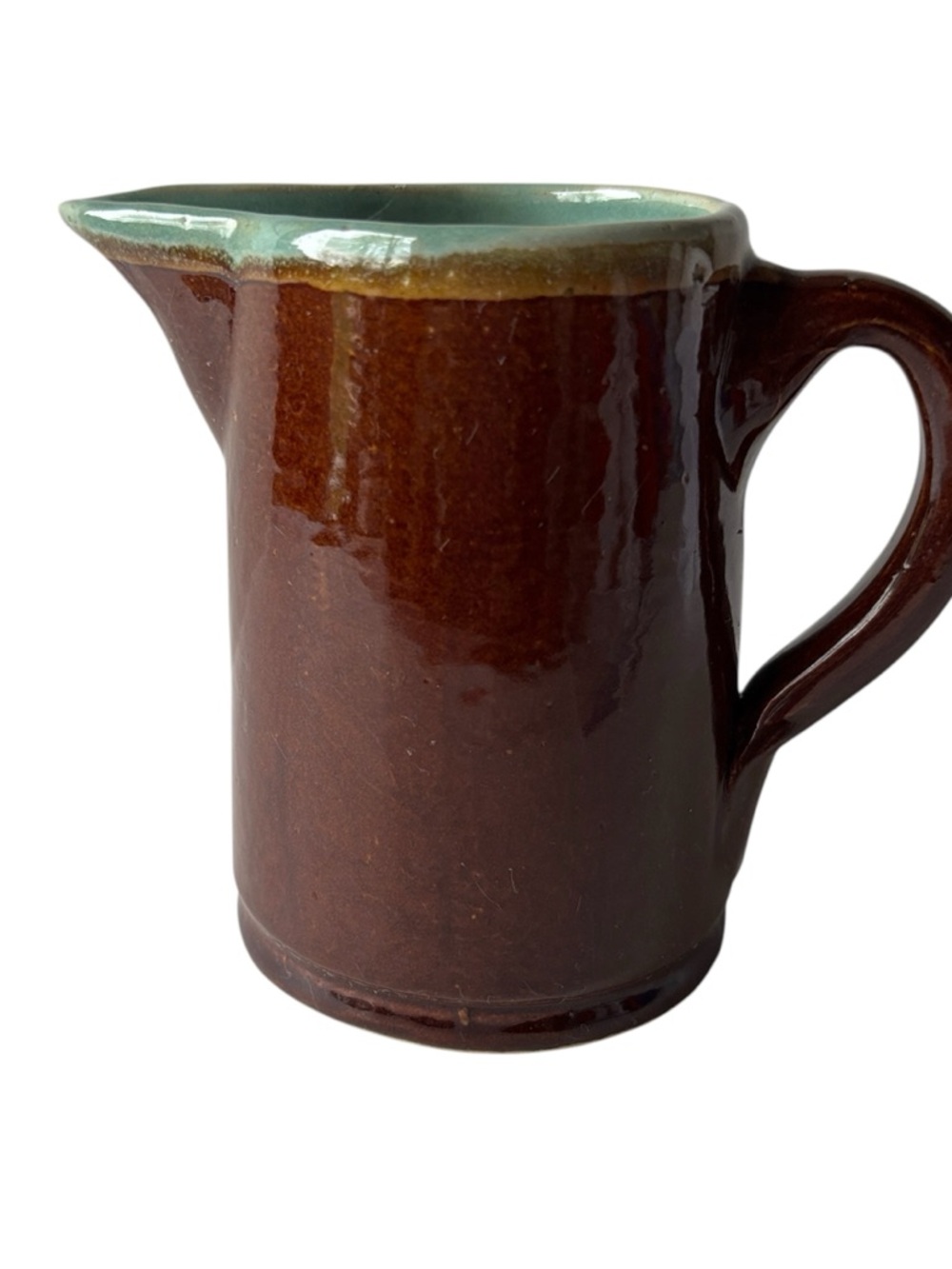 VTG  John B. Taylor "Country Fare" stoneware pitcher farmhouse country primitive